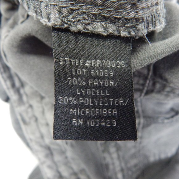 Anthropology Marrakech Women's Cargo Pants Relaxed Casual Gray Size 28 - Picture 8 of 9